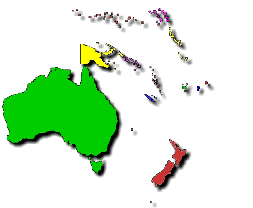 Oceania and Australia